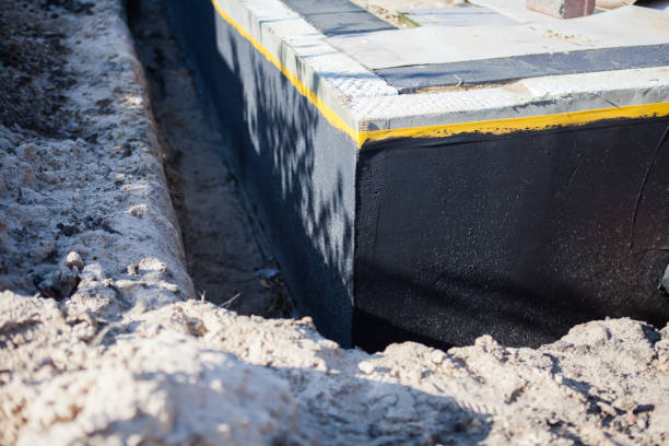 Professional Exterior Waterproofing technician working in Trumbauersville, PA